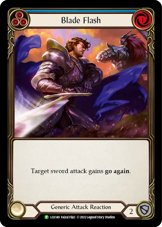 Blade Flash (Blue) - Flesh and Blood TCG - MoxLand