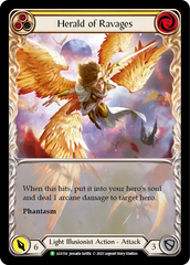 Herald of Ravages (Yellow) - Flesh and Blood TCG - MoxLand