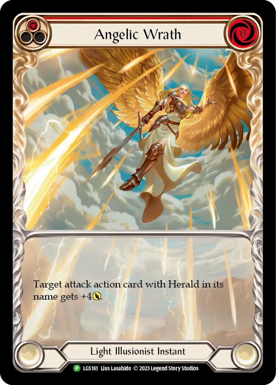 Angelic Wrath (Red) - Flesh and Blood TCG - MoxLand