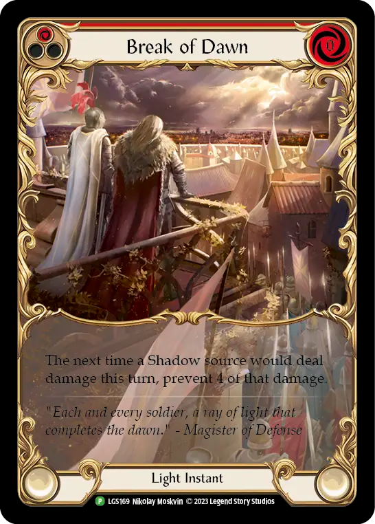 Break of Dawn (Red) - Flesh and Blood TCG - MoxLand