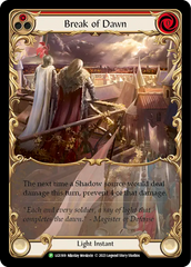 Break of Dawn (Red) - Flesh and Blood TCG - MoxLand