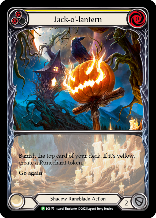 Jack-o'-lantern (Yellow) - Flesh and Blood TCG - MoxLand