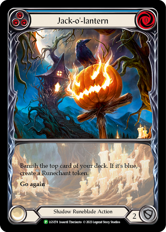 Jack-o'-lantern (Blue) - Flesh and Blood TCG - MoxLand