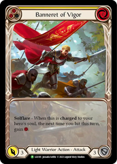 Banneret of Vigor (Yellow) - Flesh and Blood TCG - MoxLand