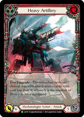 Heavy Artillery (Red) - Flesh and Blood TCG - MoxLand