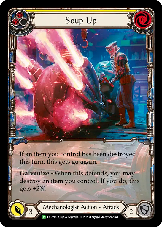 Soup Up (Yellow) - Flesh and Blood TCG - MoxLand