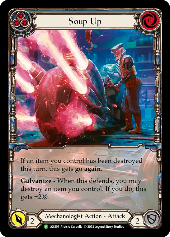 Soup Up (Blue) - Flesh and Blood TCG - MoxLand