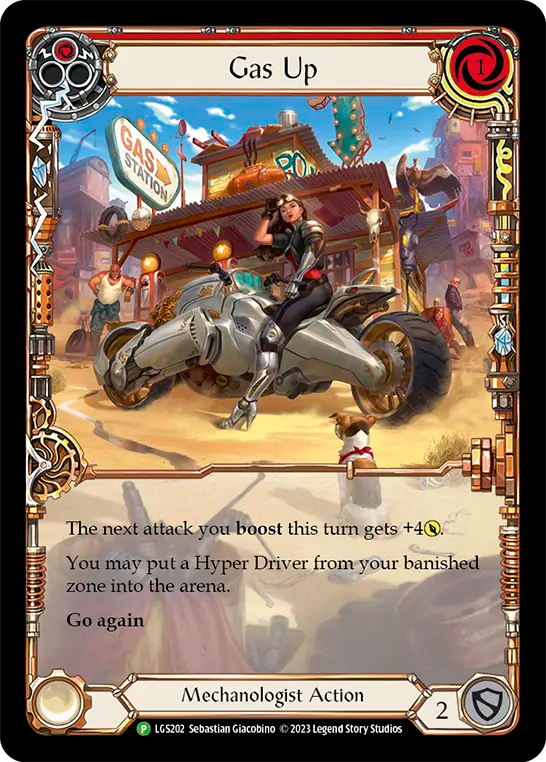 Gas Up (Red) - Flesh and Blood TCG - MoxLand