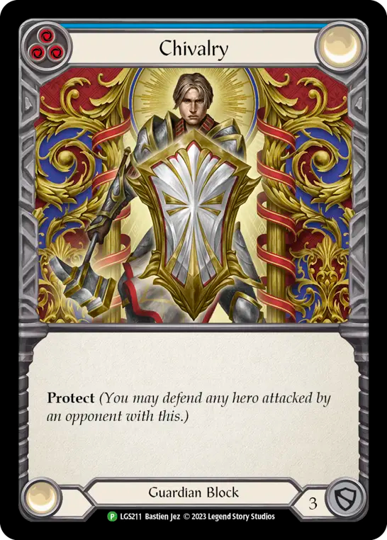 Chivalry (Blue) - Flesh and Blood TCG - MoxLand