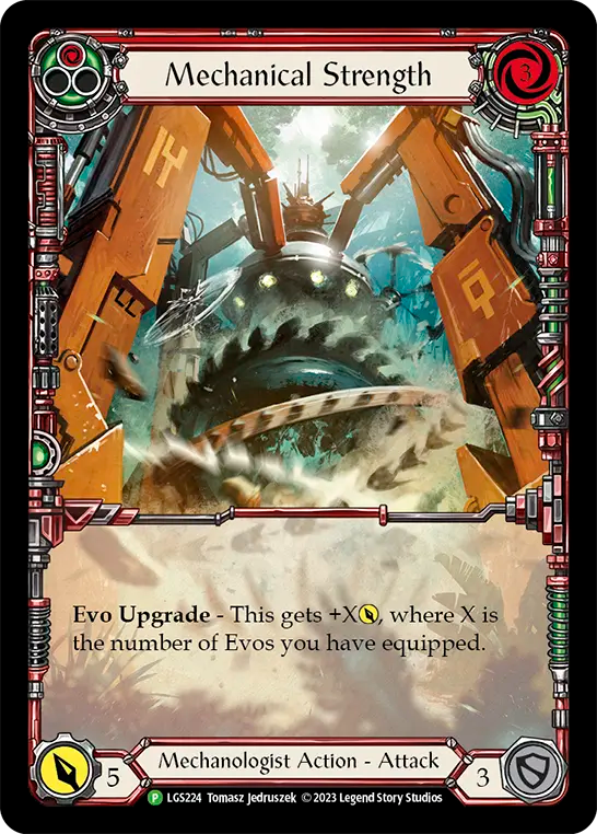 Mechanical Strength (Red) - Flesh and Blood TCG - MoxLand