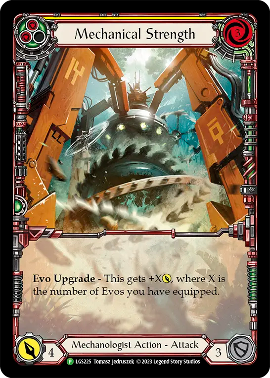 Mechanical Strength (Yellow) - Flesh and Blood TCG - MoxLand