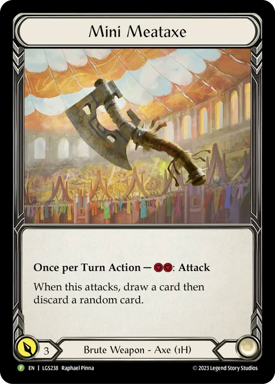 Mini Meataxe - Flesh and Blood TCG - MoxLand