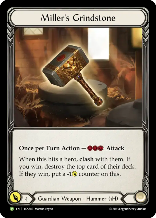 Miller's Grindstone - Flesh and Blood TCG - MoxLand