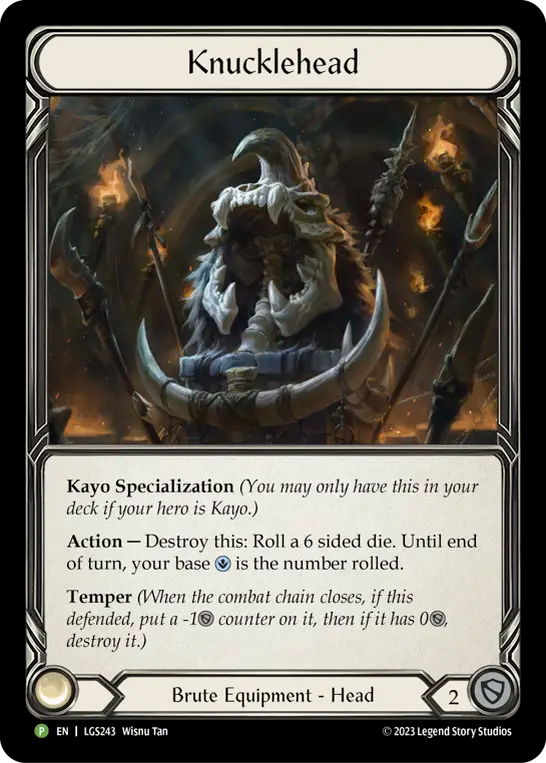 Knucklehead - Flesh and Blood TCG - MoxLand