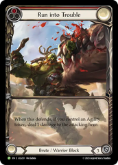 Run into Trouble (Red) - Flesh and Blood TCG - MoxLand