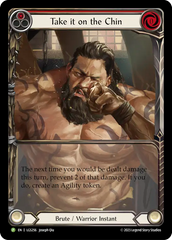 Take it on the Chin (Red) - Flesh and Blood TCG - MoxLand