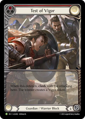 Test of Vigor (Red) - Flesh and Blood TCG - MoxLand