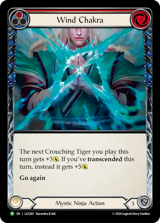 Wind Chakra (Red) - Flesh and Blood TCG - MoxLand