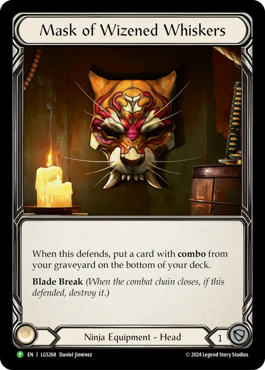 Mask of Wizened Whiskers - Flesh and Blood TCG - MoxLand