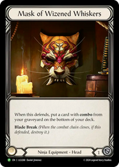 Mask of Wizened Whiskers - Flesh and Blood TCG - MoxLand