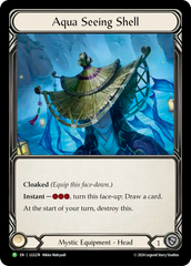 Aqua Seeing Shell - Flesh and Blood TCG - MoxLand