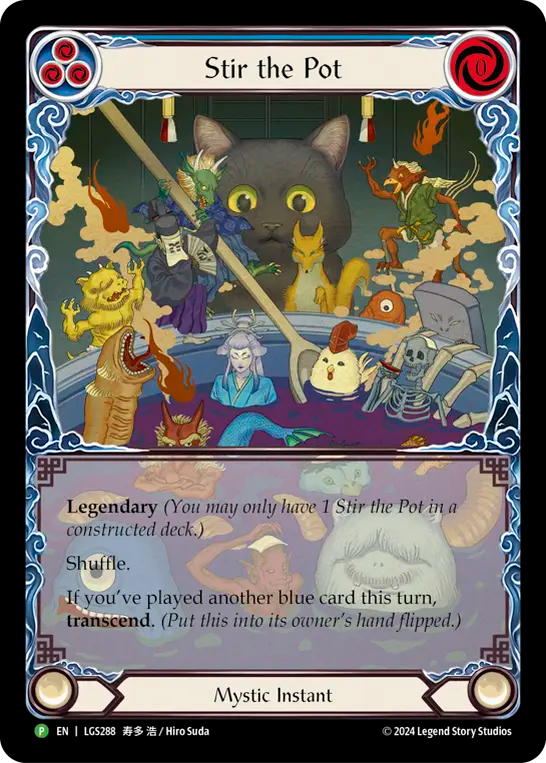 Stir the Pot (Blue) // Inner Chi (Blue) - Flesh and Blood TCG - MoxLand