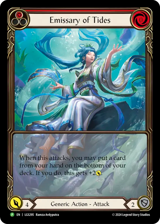 Emissary of Tides (Red) - Flesh and Blood TCG - MoxLand