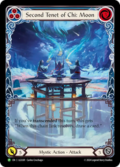 Second Tenet of Chi: Moon (Blue) - Flesh and Blood TCG - MoxLand