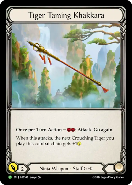 Tiger Taming Khakkara - Flesh and Blood TCG - MoxLand