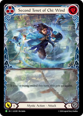 Second Tenet of Chi: Wind (Blue) - Flesh and Blood TCG - MoxLand