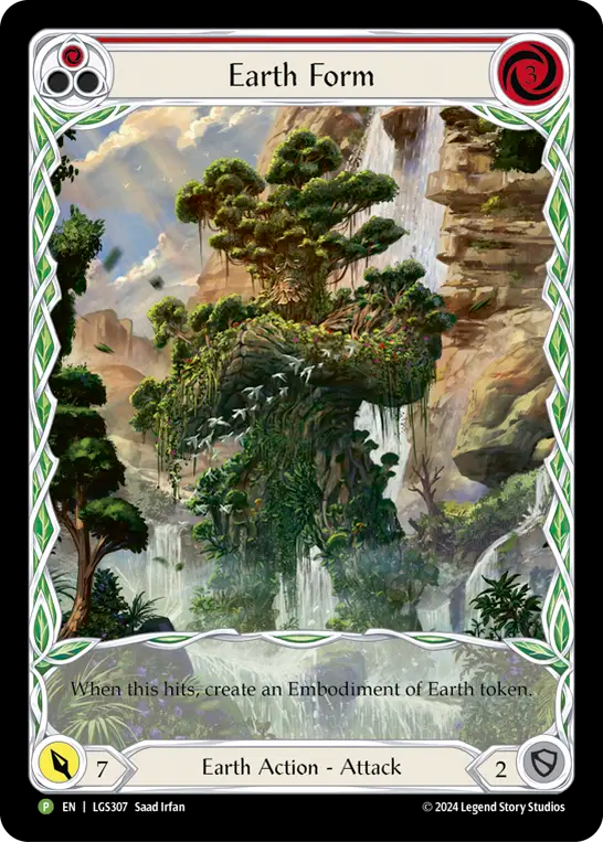 Earth Form (Red) - Flesh and Blood TCG - MoxLand