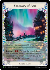 Sanctuary of Aria - Flesh and Blood TCG - MoxLand