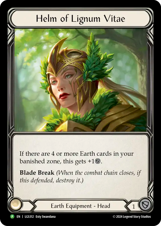 Helm of Lignum Vitae - Flesh and Blood TCG - MoxLand