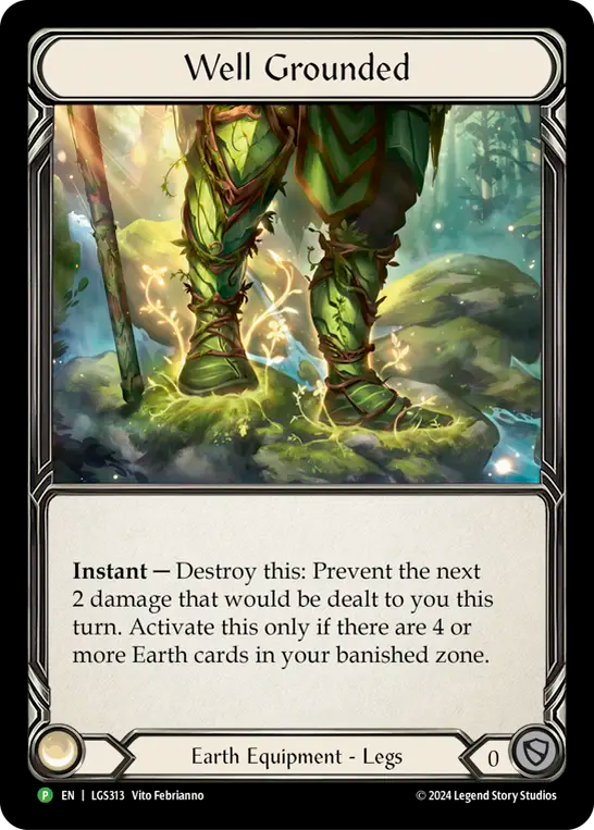 Well Grounded - Flesh and Blood TCG - MoxLand