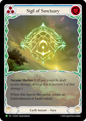 Sigil of Sanctuary (Blue) - Flesh and Blood TCG - MoxLand