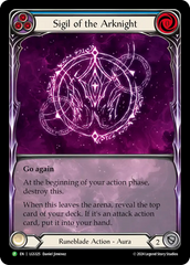 Sigil of the Arknight (Blue) - Flesh and Blood TCG - MoxLand