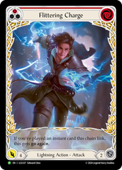 Flittering Charge (Red) - Flesh and Blood TCG - MoxLand