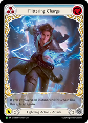 Flittering Charge (Blue) - Flesh and Blood TCG - MoxLand