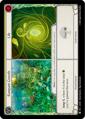 Rampant Growth // Life (Yellow) - Flesh and Blood TCG - MoxLand