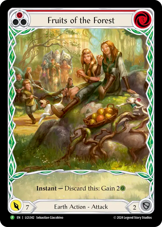Fruits of the Forest (Red) - Flesh and Blood TCG - MoxLand