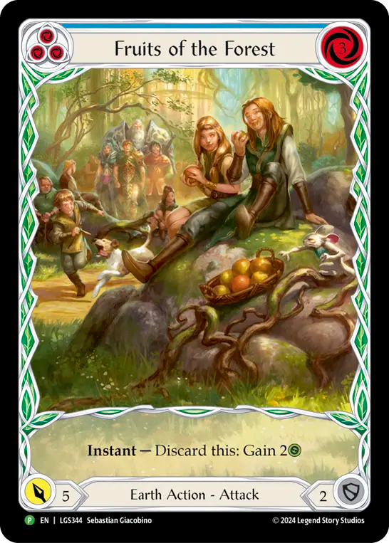 Fruits of the Forest (Blue) - Flesh and Blood TCG - MoxLand