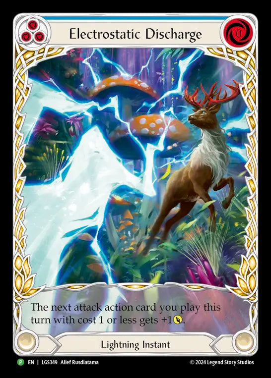 Electrostatic Discharge (Blue) - Flesh and Blood TCG - MoxLand