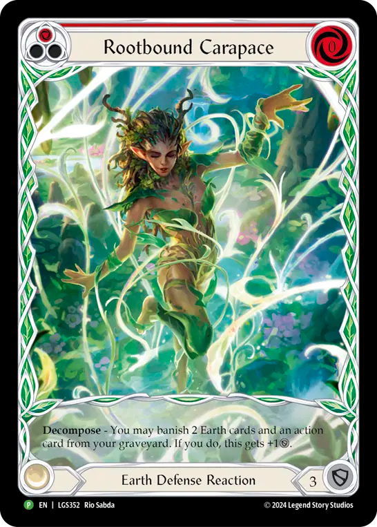 Rootbound Carapace (Red) - Flesh and Blood TCG - MoxLand