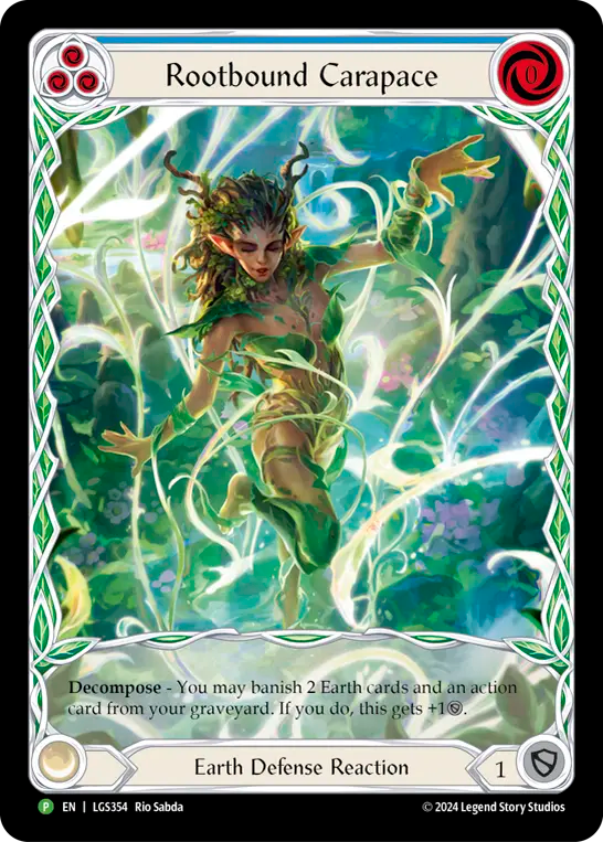 Rootbound Carapace (Blue) - Flesh and Blood TCG - MoxLand