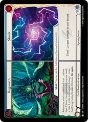 Regrowth // Shock (Blue) - Flesh and Blood TCG - MoxLand