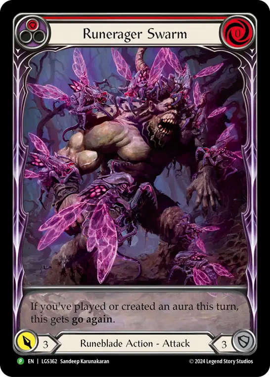 Runerager Swarm (Red) - Flesh and Blood TCG - MoxLand