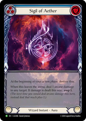 Sigil of Aether (Blue) - Flesh and Blood TCG - MoxLand