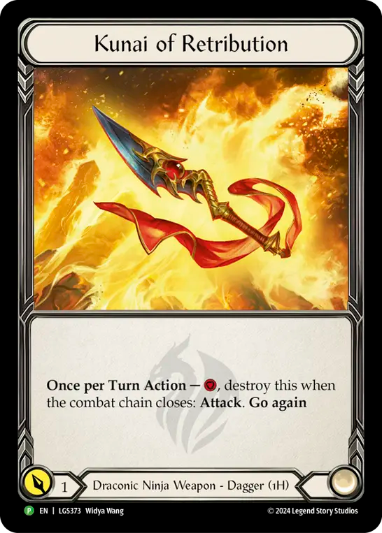 Kunai of Retribution - Flesh and Blood TCG - MoxLand