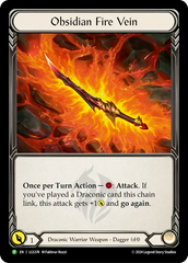 Obsidian Fire Vein - Flesh and Blood TCG - MoxLand