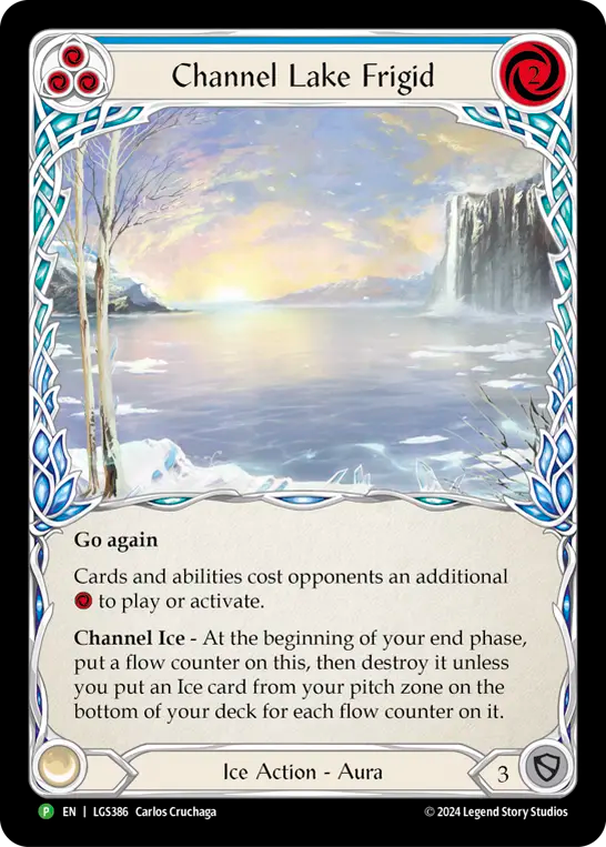 Channel Lake Frigid (Blue) - Flesh and Blood TCG - MoxLand